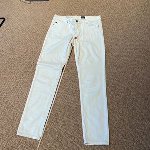 AG White Stevie Ankle size 26